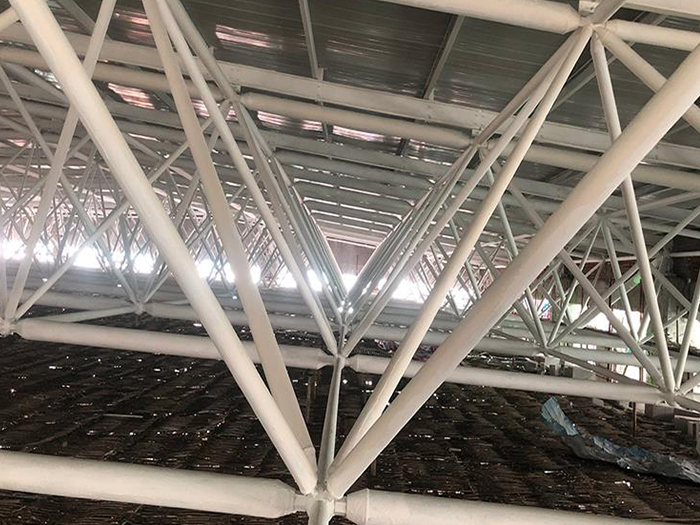 丹东大型螺栓球网架施工厂家